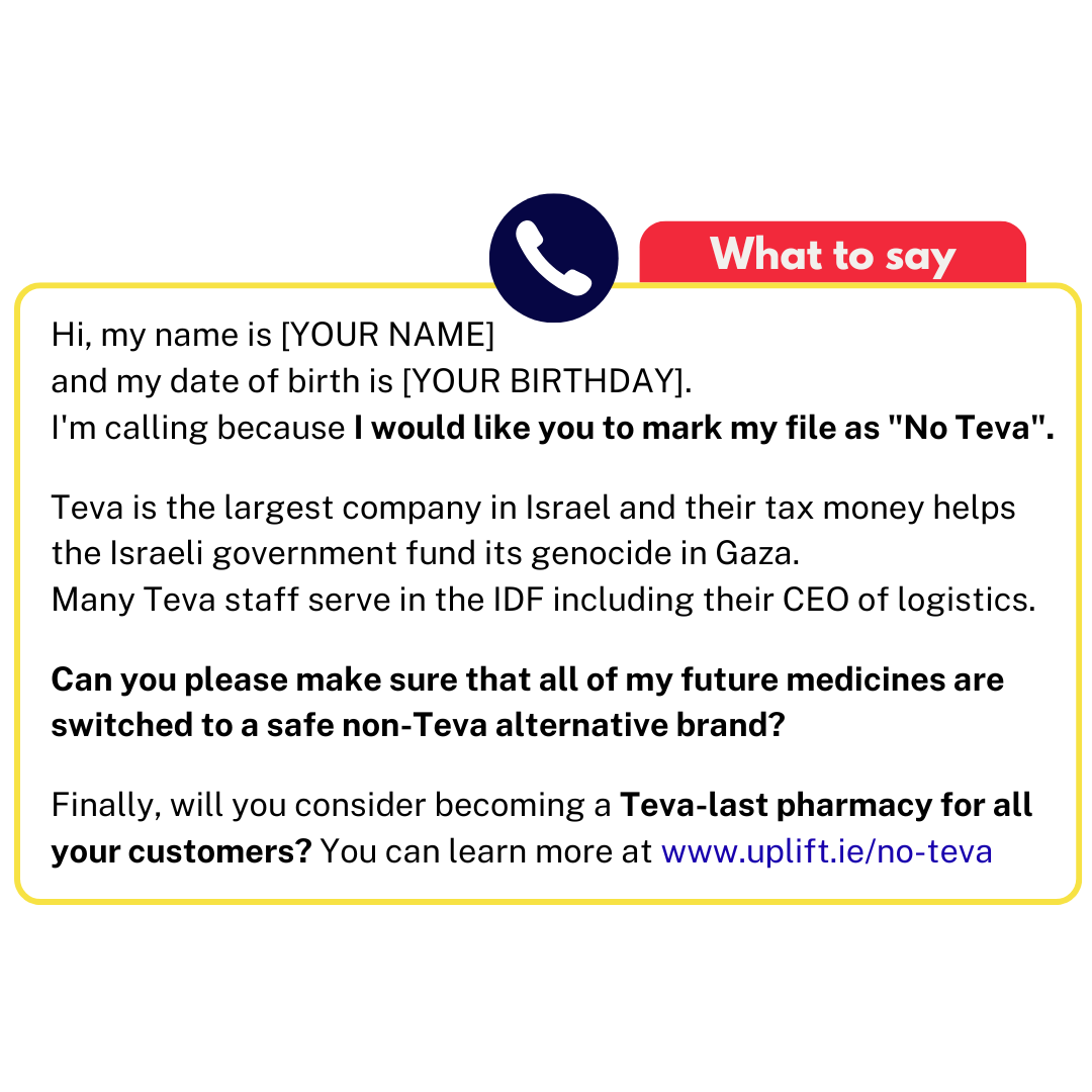 What to say: Hi, my name is [YOUR NAME] and my date of birth is [YOUR BIRTHDAY]. I'm calling because I would like you to mark my file as 