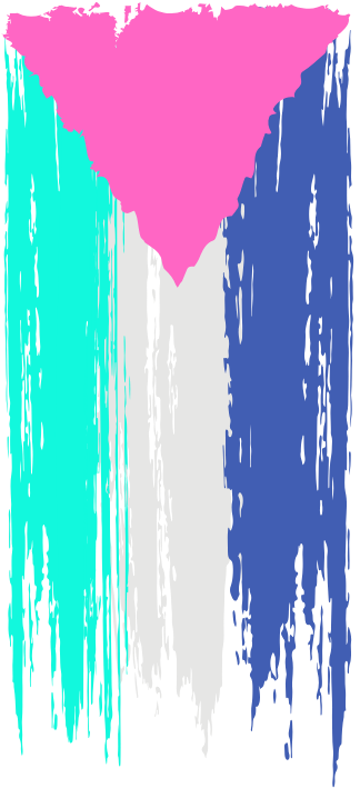 Palestine flag hanging vertically